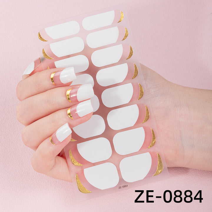 Artistic Marble Nail Wraps