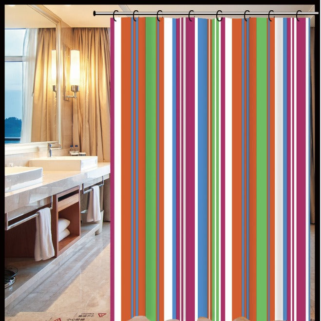 Elegant Floral Shower Curtain Bowlift