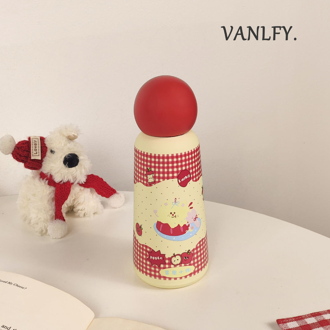Women's Insulated Water Bottle with Fruity Design Bowlift