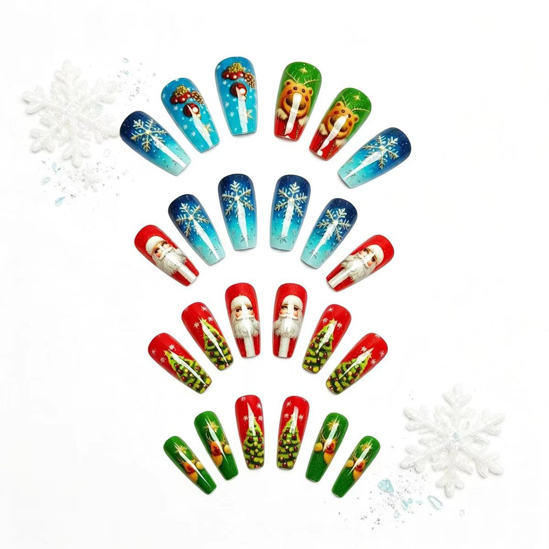 Holiday Art Nails Bowlift
