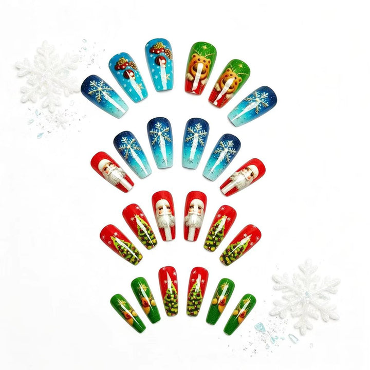 Holiday Art Nails Bowlift