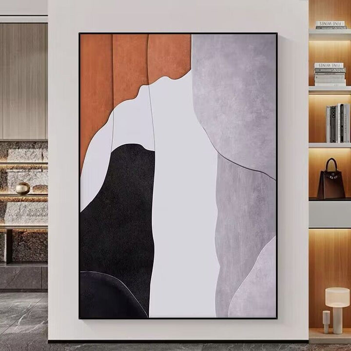 Abstract Textured Canvas Art Print
