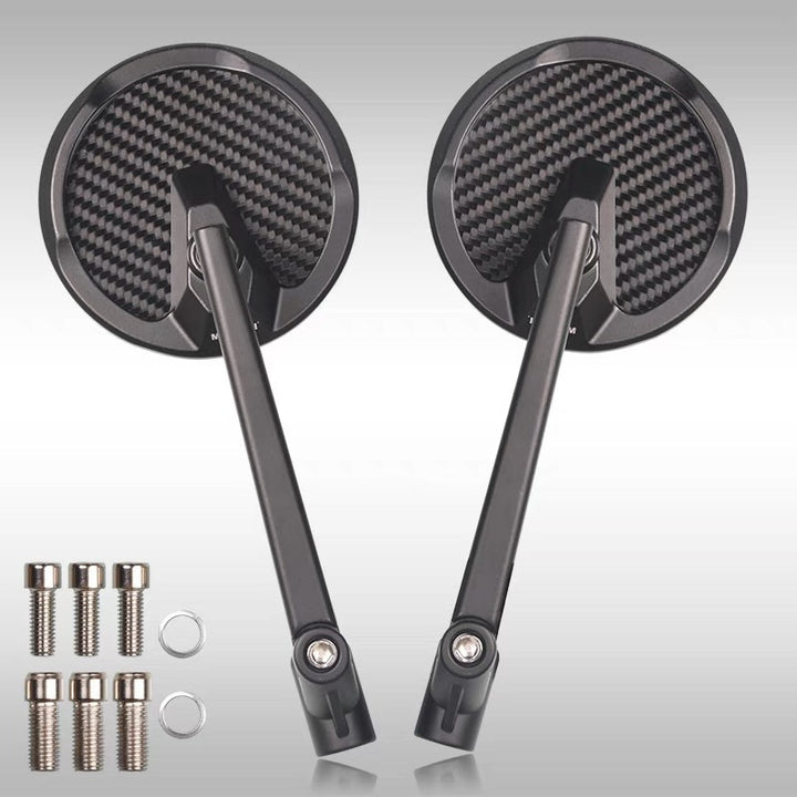 Motorcycle rearview mirror with modern design made of aluminum Bowlift