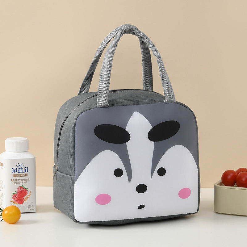 Cute Animal-Themed Insulated Lunch Bag Bowlift