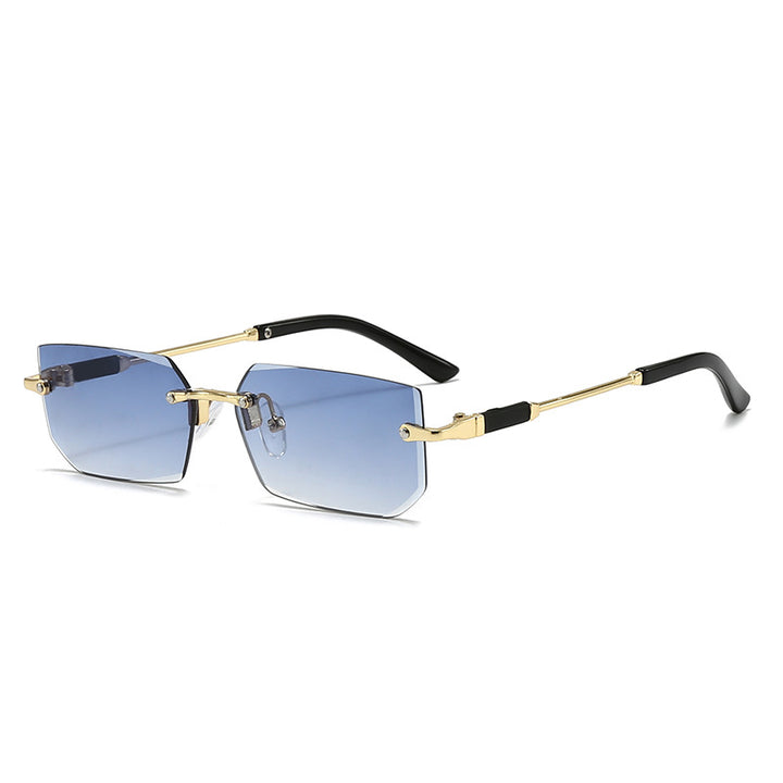 Ladies elegant and fashionable sunglasses with transparent frame Bowlift