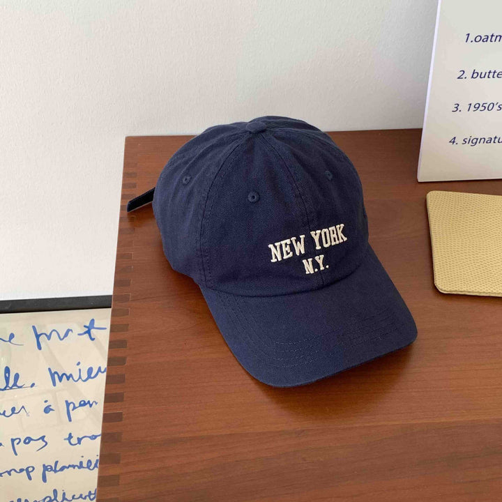 Unisex Embroidered New York Statement Baseball Cap Bowlift
