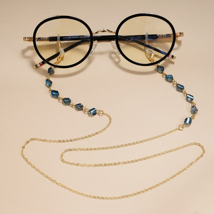 Elegant Beaded Eyewear Chain Bowlift