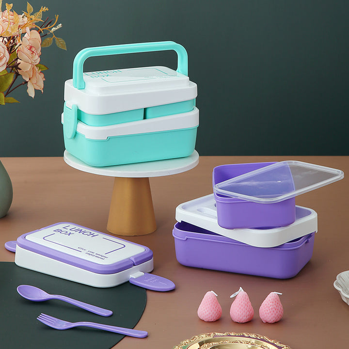 Multi-Tiered Food Storage Lunch Box