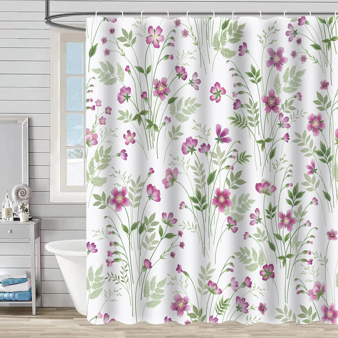 Botanical Garden Shower Curtain Bowlift