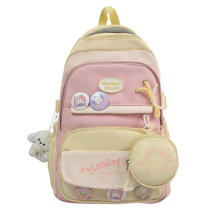 Children's Playful Character Design School Backpack Bowlift