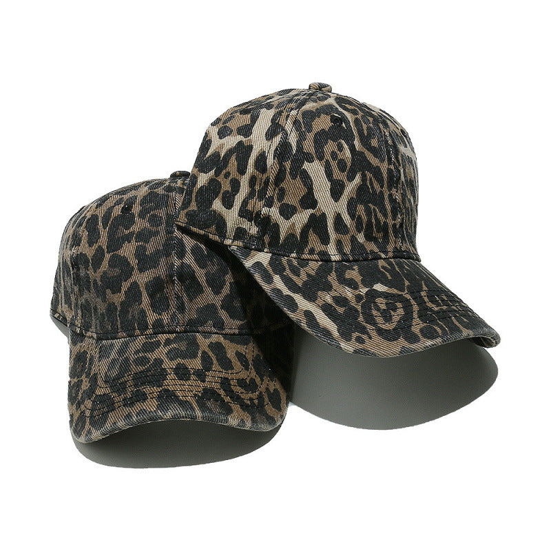 Women's Trendy Animal Print Baseball Cap Bowlift