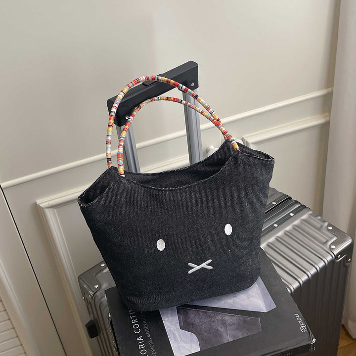WoFun Character Print Tote Bag Bowlift
