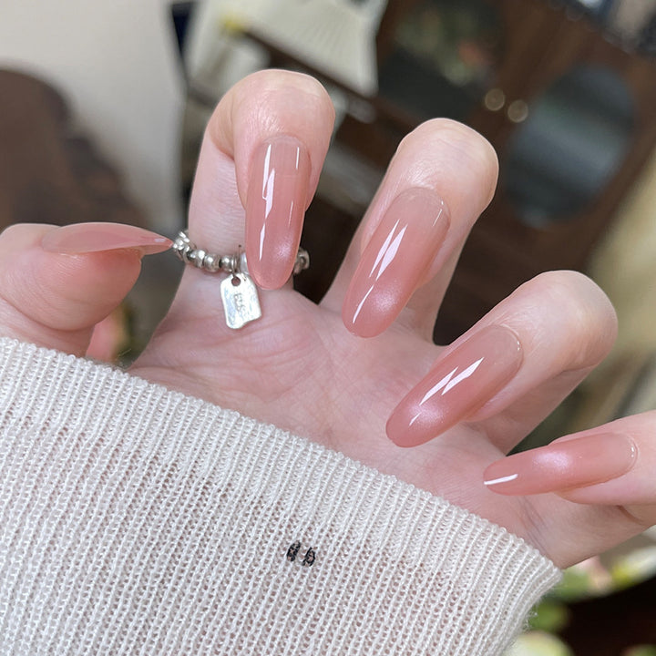 Premium Glossy Press-On Nails Bowlift