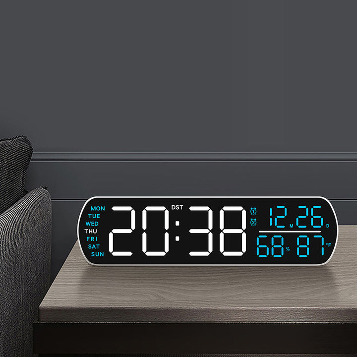 Digital weather clock with large display Bowlift