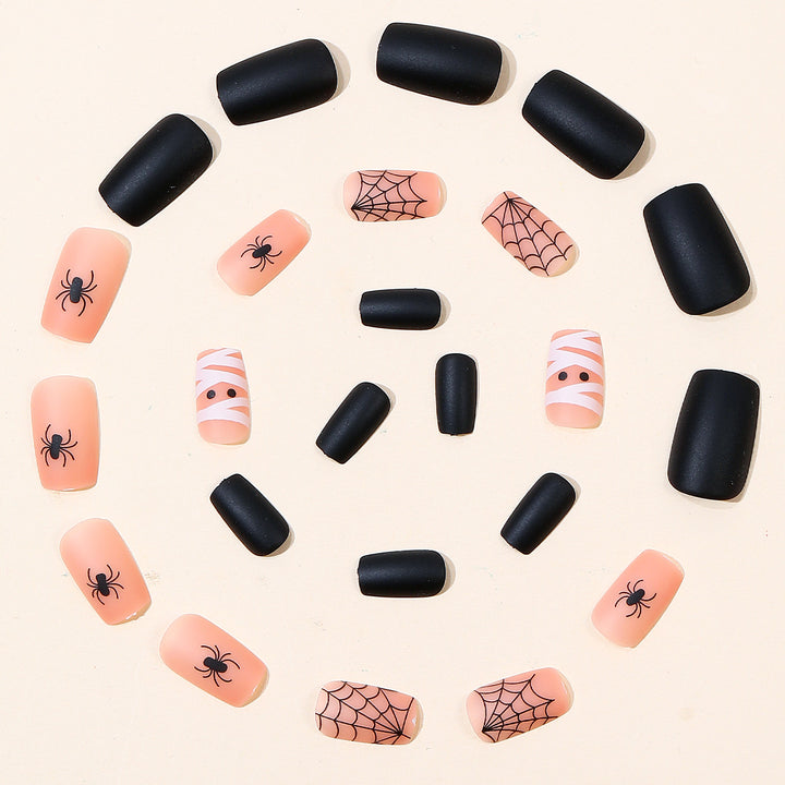 Halloween-Inspired Spooky Nail Art Extensions Bowlift