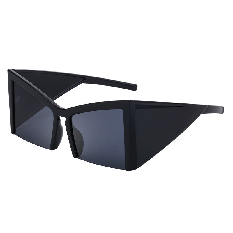Women's futuristic sunglasses with striking angular frame Bowlift