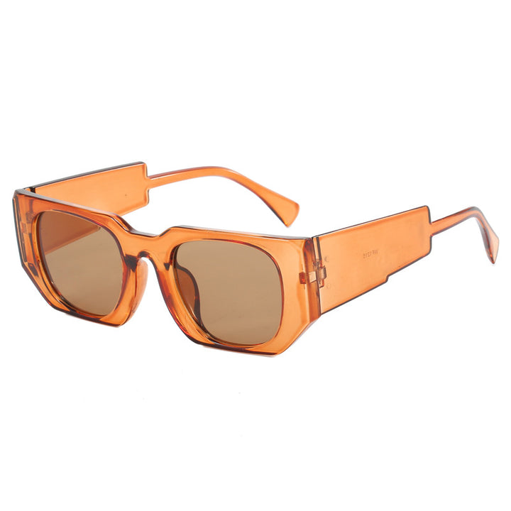 Women geometric oversized sunglasses with wide design Bowlift