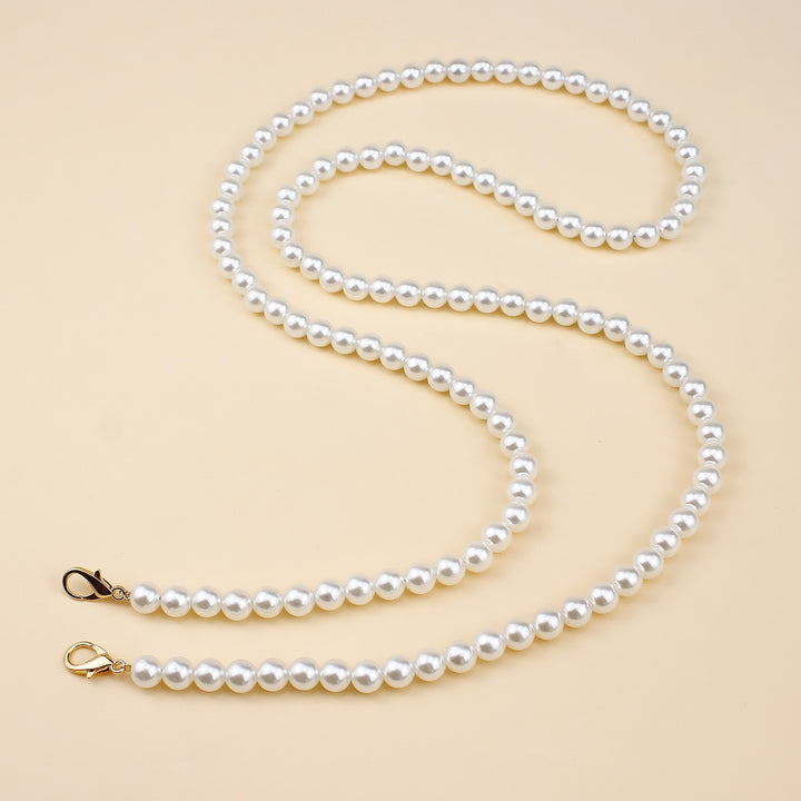 Heart-Designed Beaded Eyewear Chain Bowlift