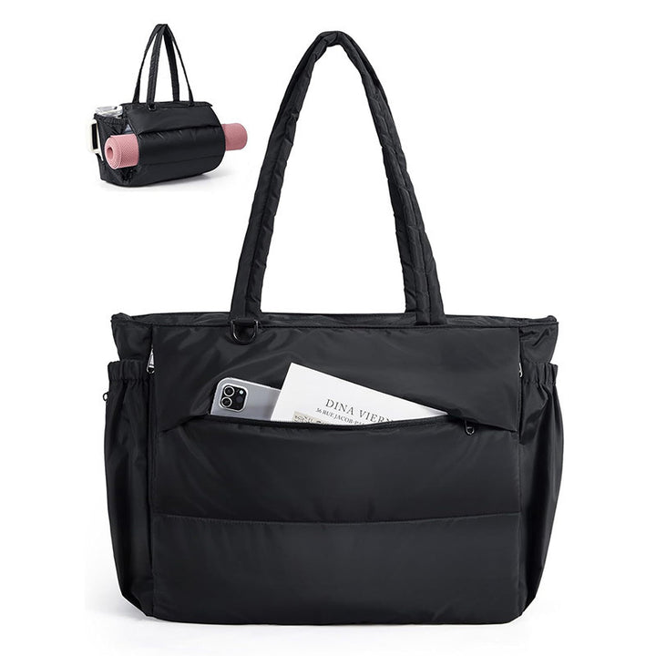 Versatile shopping bag with zip pockets Bowlift