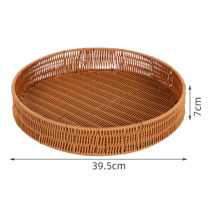 Stylish Wicker Serving Bowl Bowlift