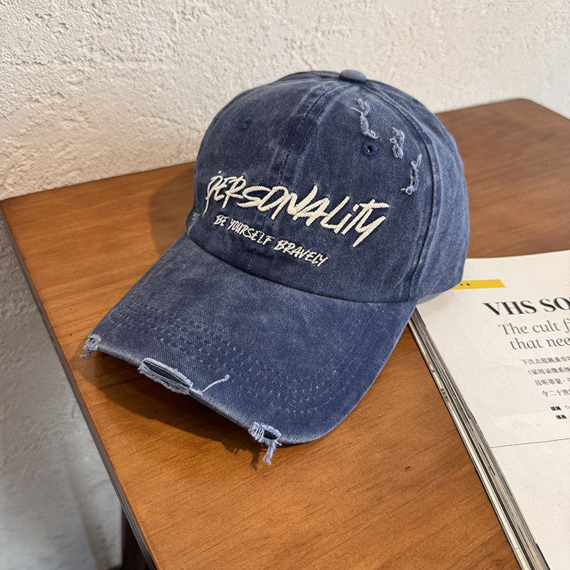 Distressed Casual Cap