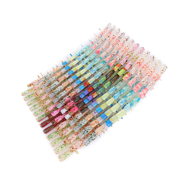 Artificial nails in creative drop design Bowlift
