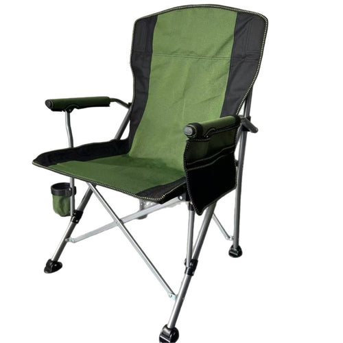 Ergonomic Outdoor Chair with Cup Holder Bowlift