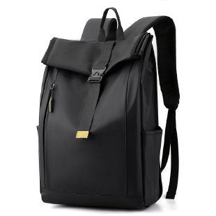 Modern Roll-Top Waterproof Backpack Bowlift
