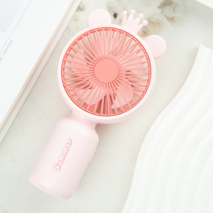 Cute Portable Handheld Fan Bowlift