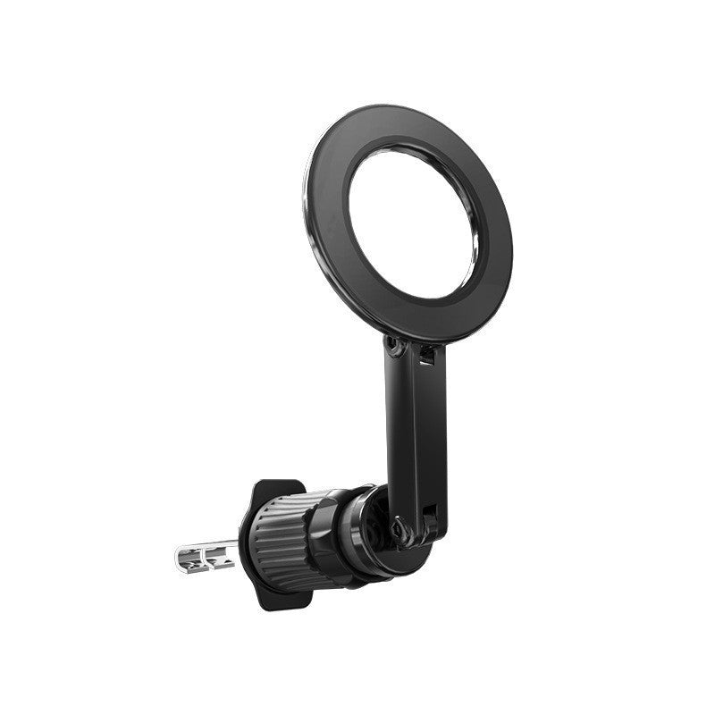 Unisex Magnetic Car Air Fan Holder with Flexibility Bowlift