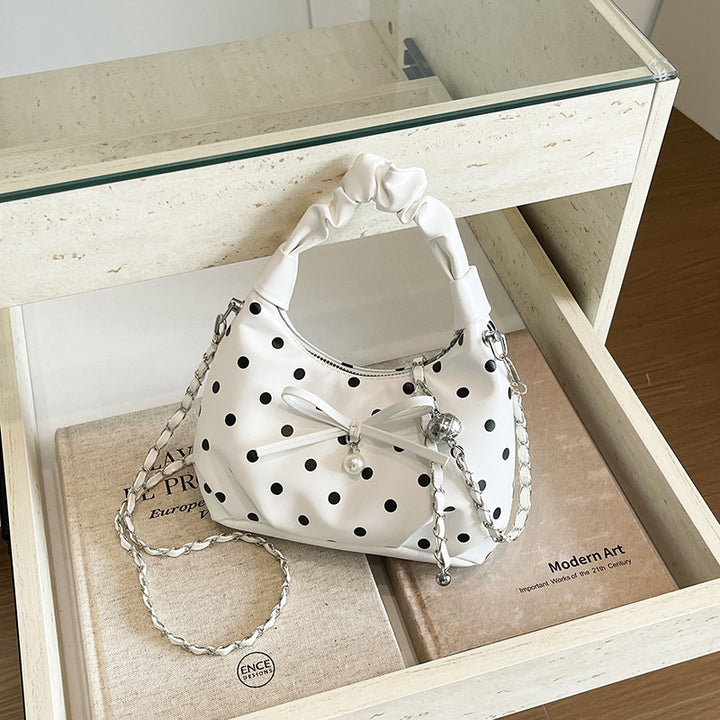 WoChic Polka Dot Handbag Bowlift