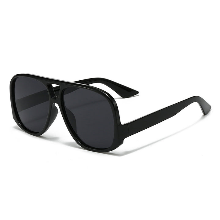 Women trendy oversized sunglasses in modern tortoiseshell pattern Bowlift