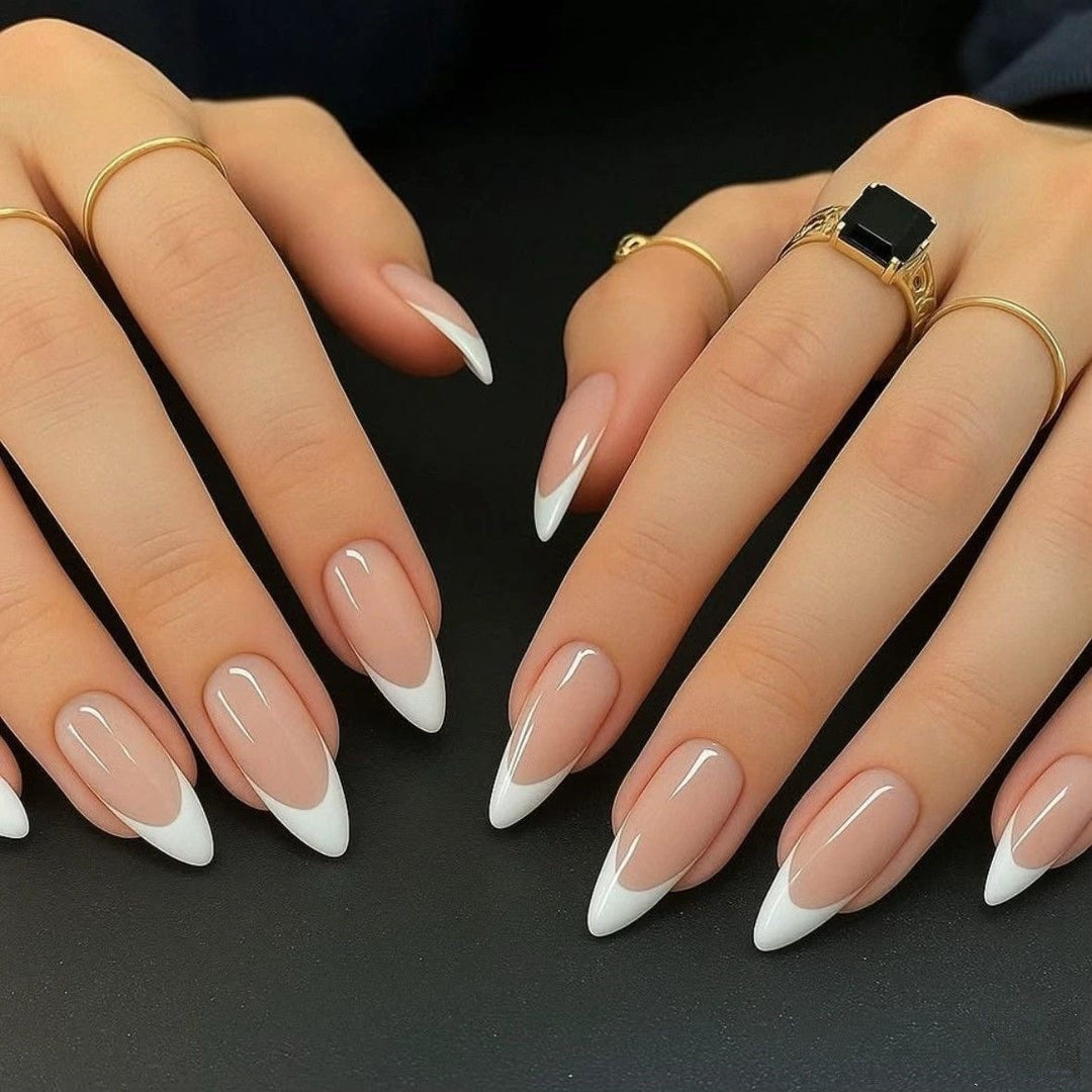 Elegant and Stylish French Design Nail Art Bowlift