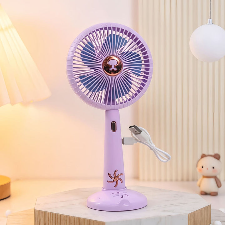 Ladies Portable Table Fan with Innovative Design Bowlift