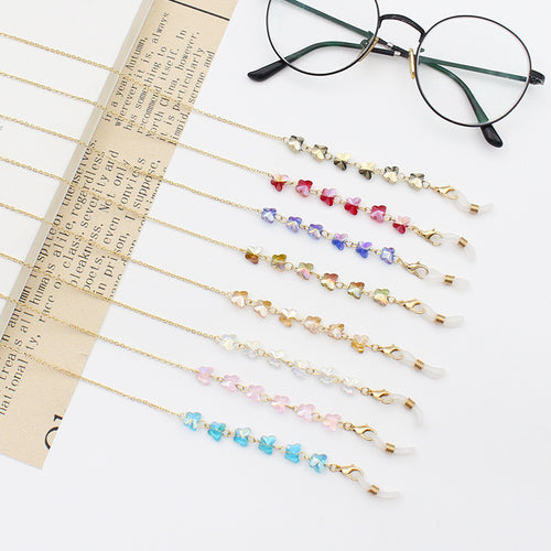 Floral Eyewear Chain Holder Bowlift