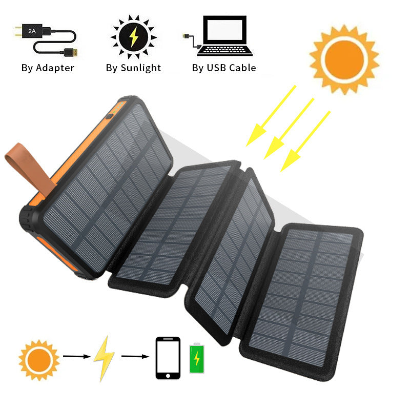 High-performance solar power bank with multi-charging options Bowlift