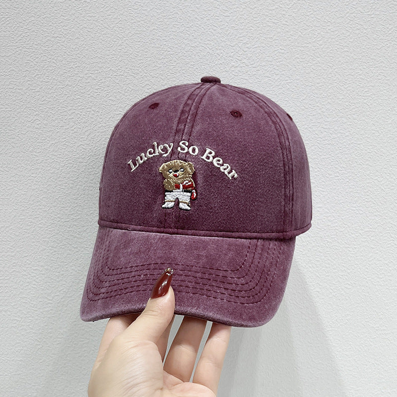 Unisex Embroidered Cap Bowlift
