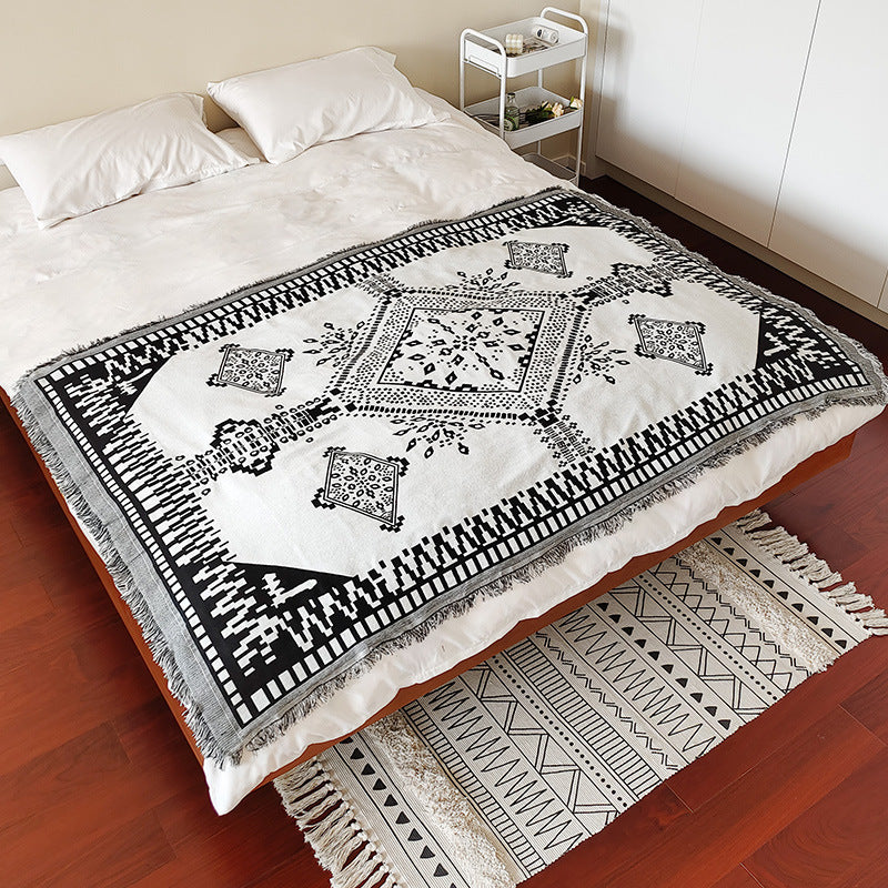 Bohemian Patterned Throw Blanket