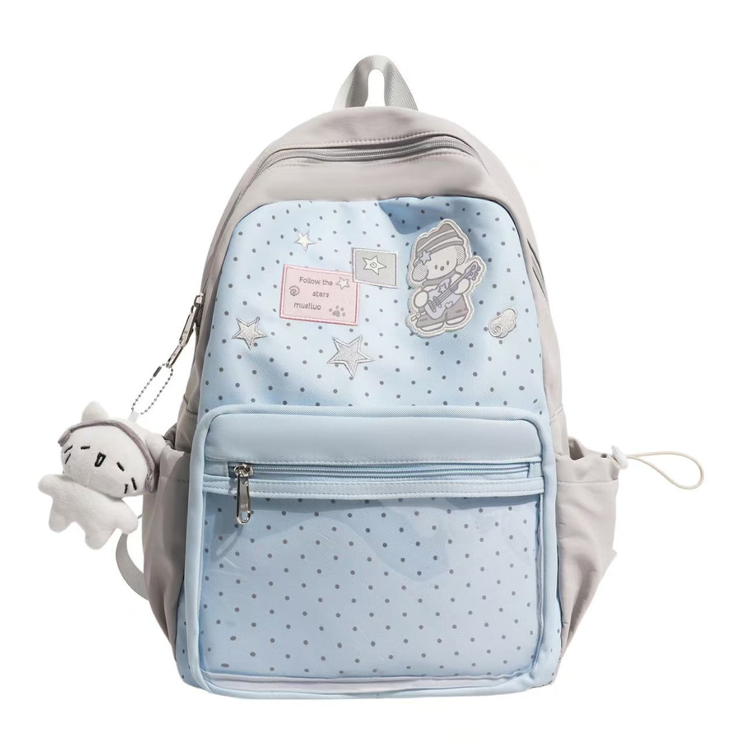 Cartoon-Themed School Backpack Bowlift