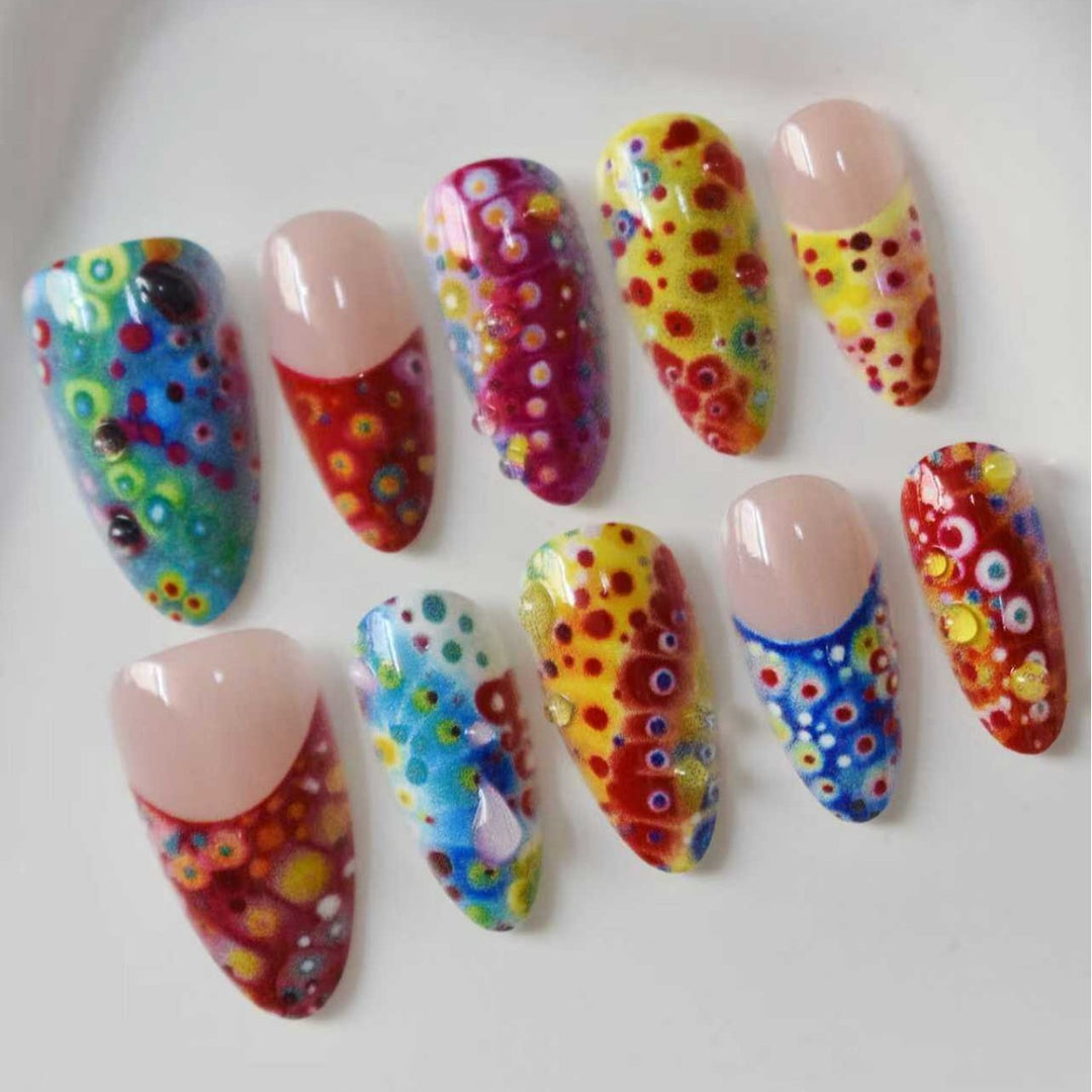 Artistic Decorative Nail Extensions Bowlift