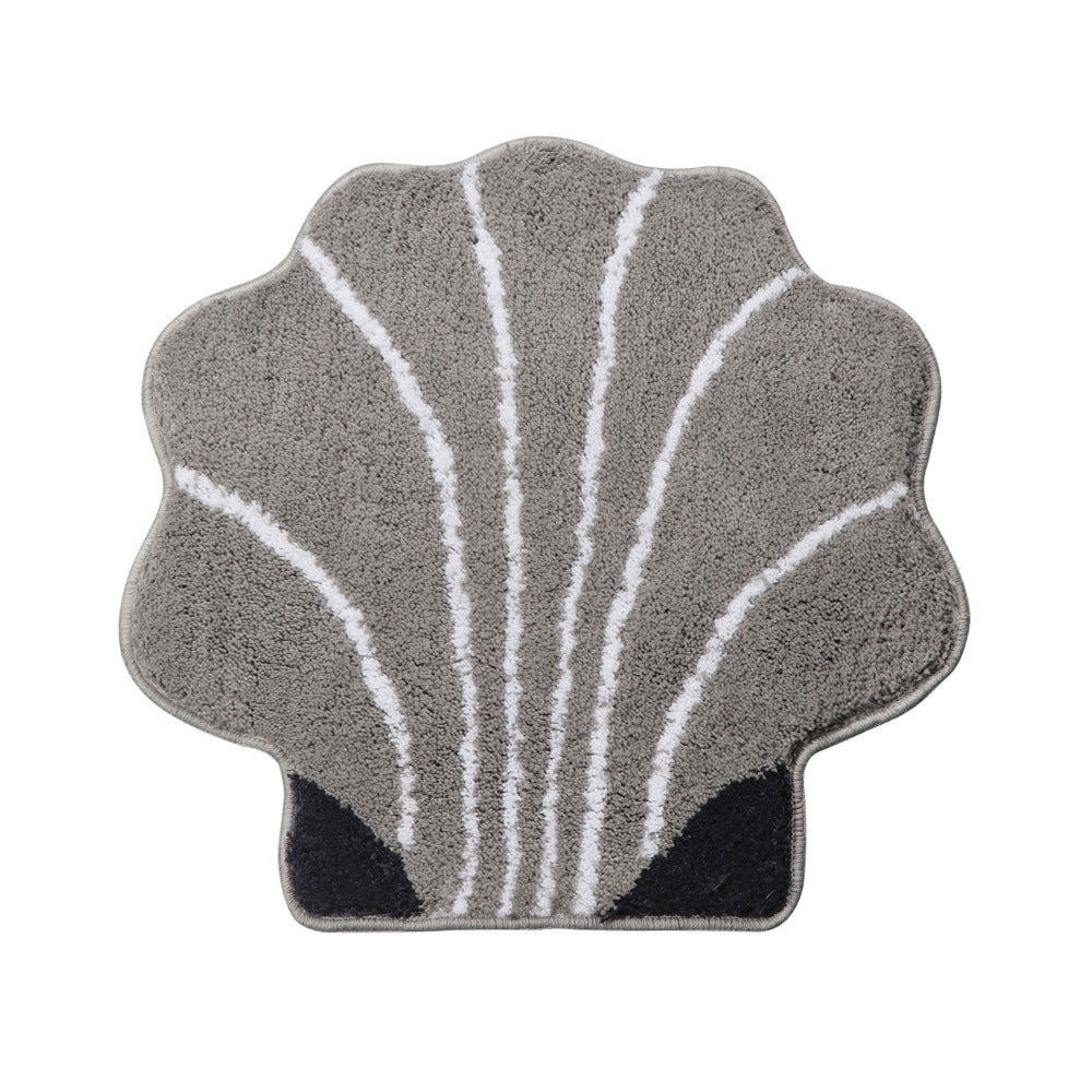 Shell-shaped Bath Mat