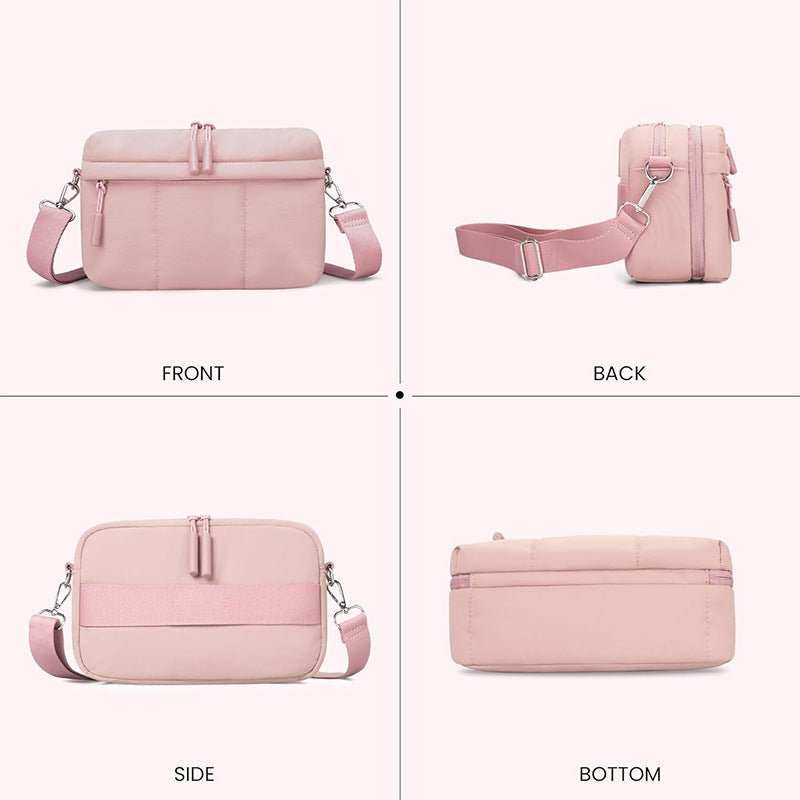 Elegant shoulder bag with double compartment Bowlift
