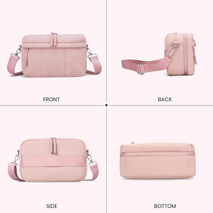 Elegant shoulder bag with double compartment Bowlift