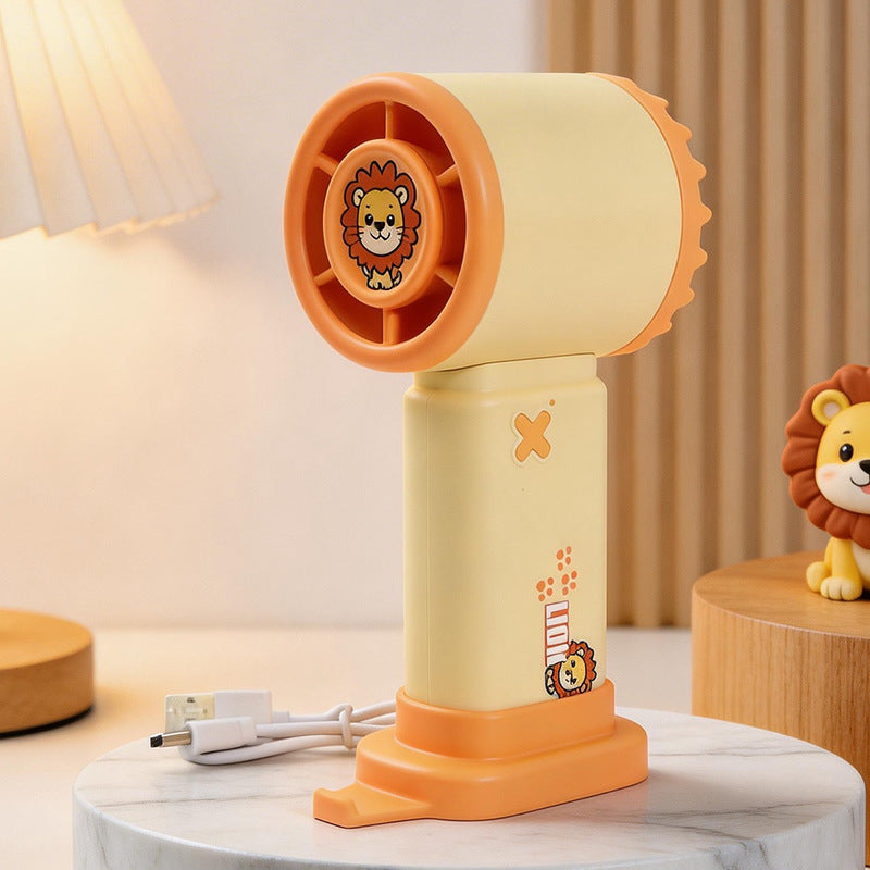 Women Portable Mini Fan with Cute Rabbit Design Bowlift