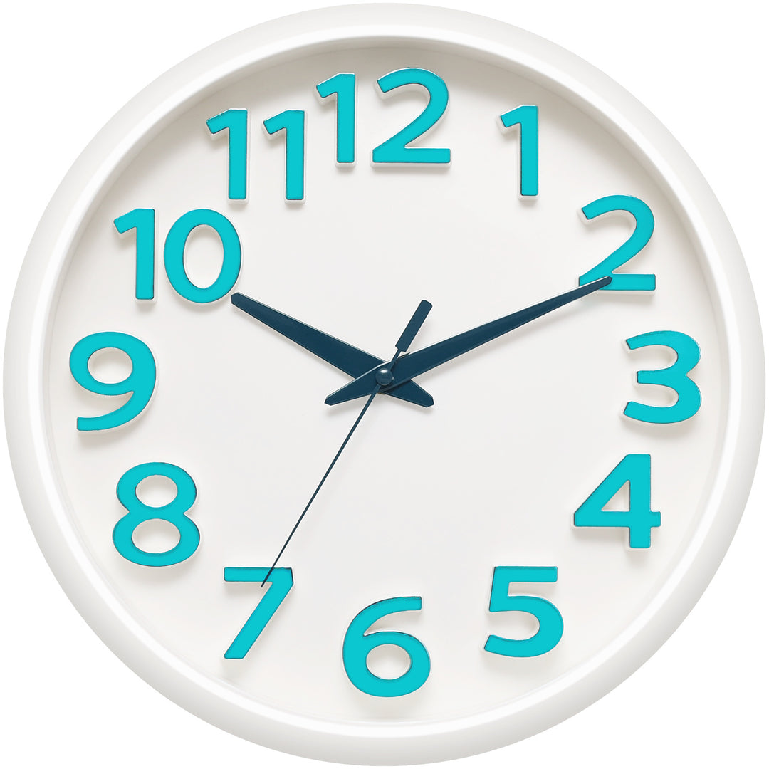 Wall clock in minimalist design Bowlift