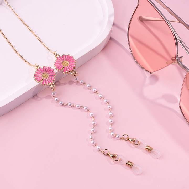 Floral Design Eyewear Chain Bowlift