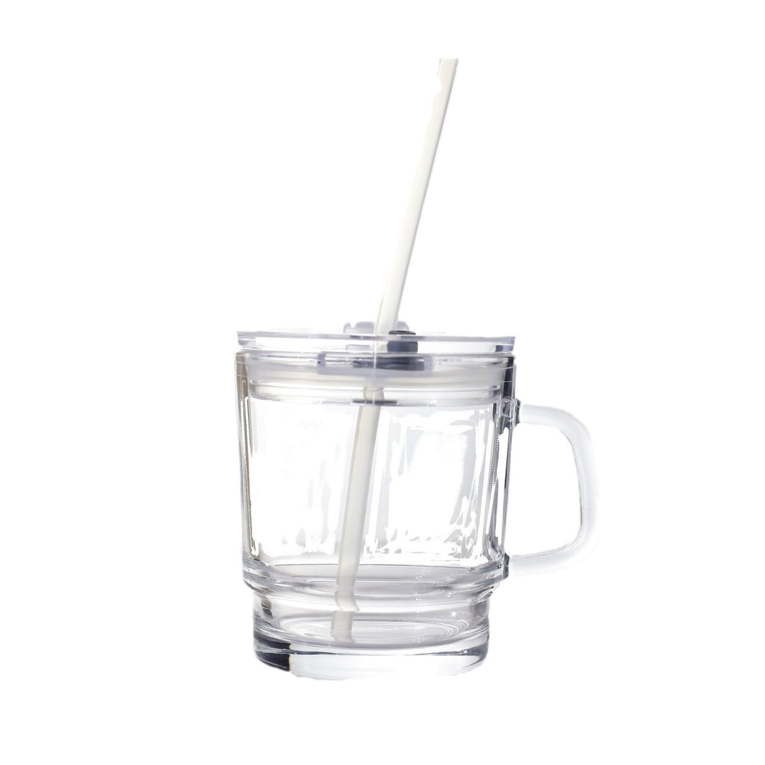 Ladies funny tea glass cup with artistic cat design Bowlift