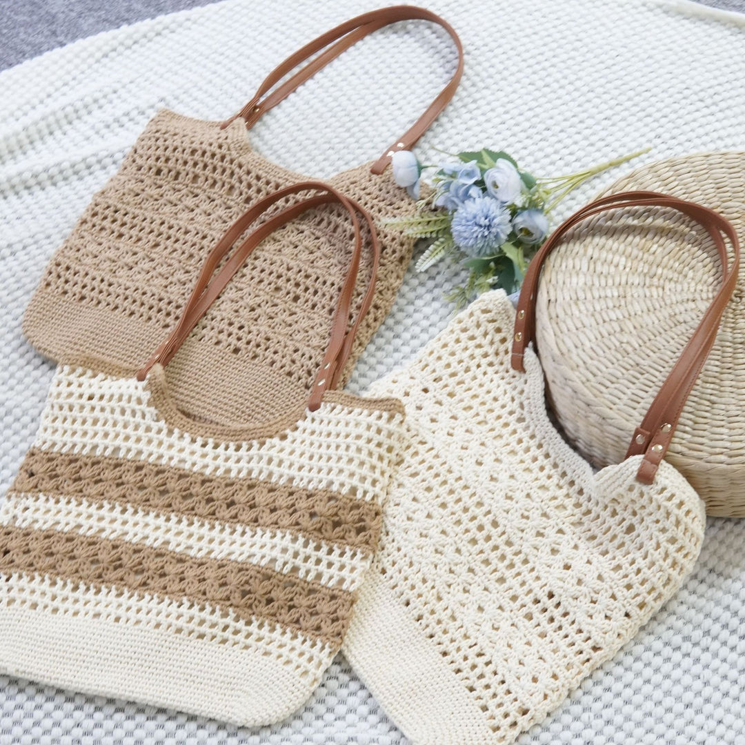 Handcrafted Macrame Tote Bag Bowlift
