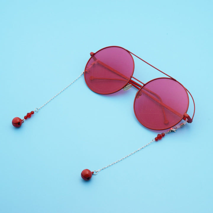 Beaded Eyewear Chain with Adjustable Links Bowlift