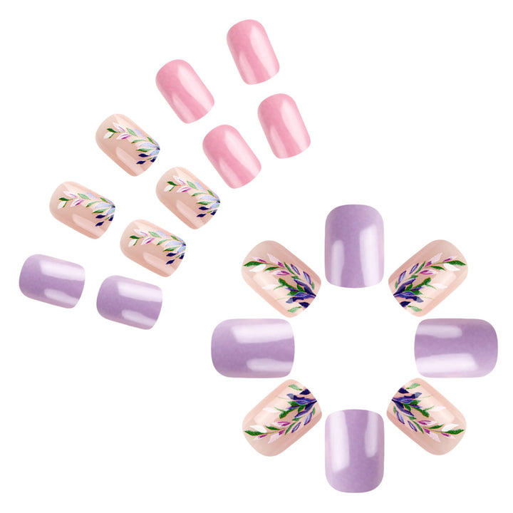 Botanical Floral Nail Art Set Bowlift